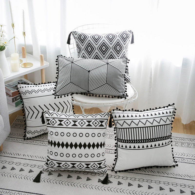 Bohemian National Style Throw Pillow Cover