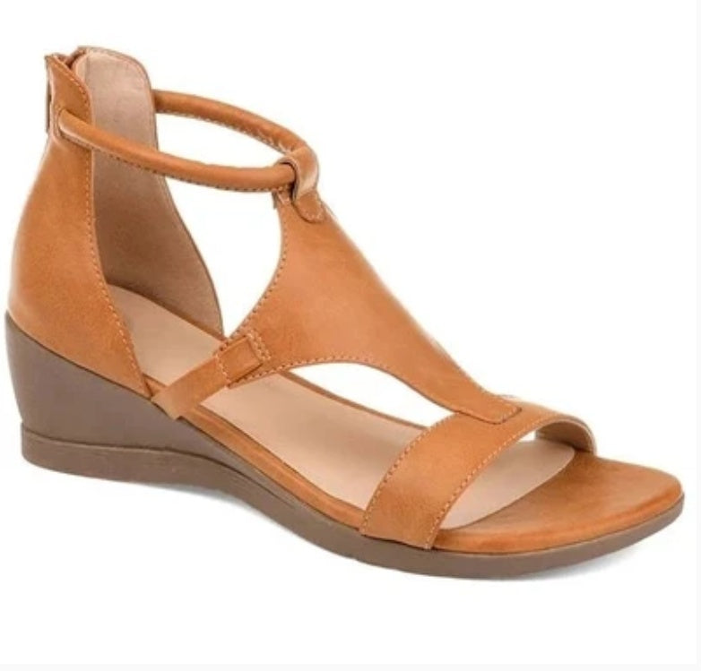 Women's Slope Heel Summer Sandals