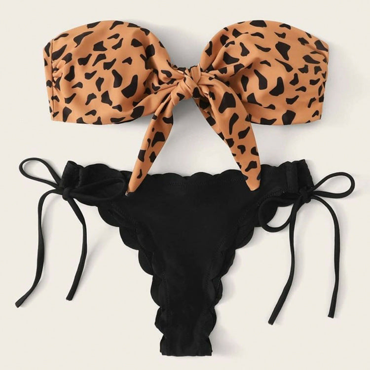 Women's Split Bikini Swimsuit