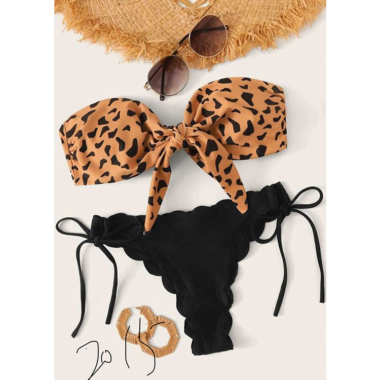 Women's Split Bikini Swimsuit