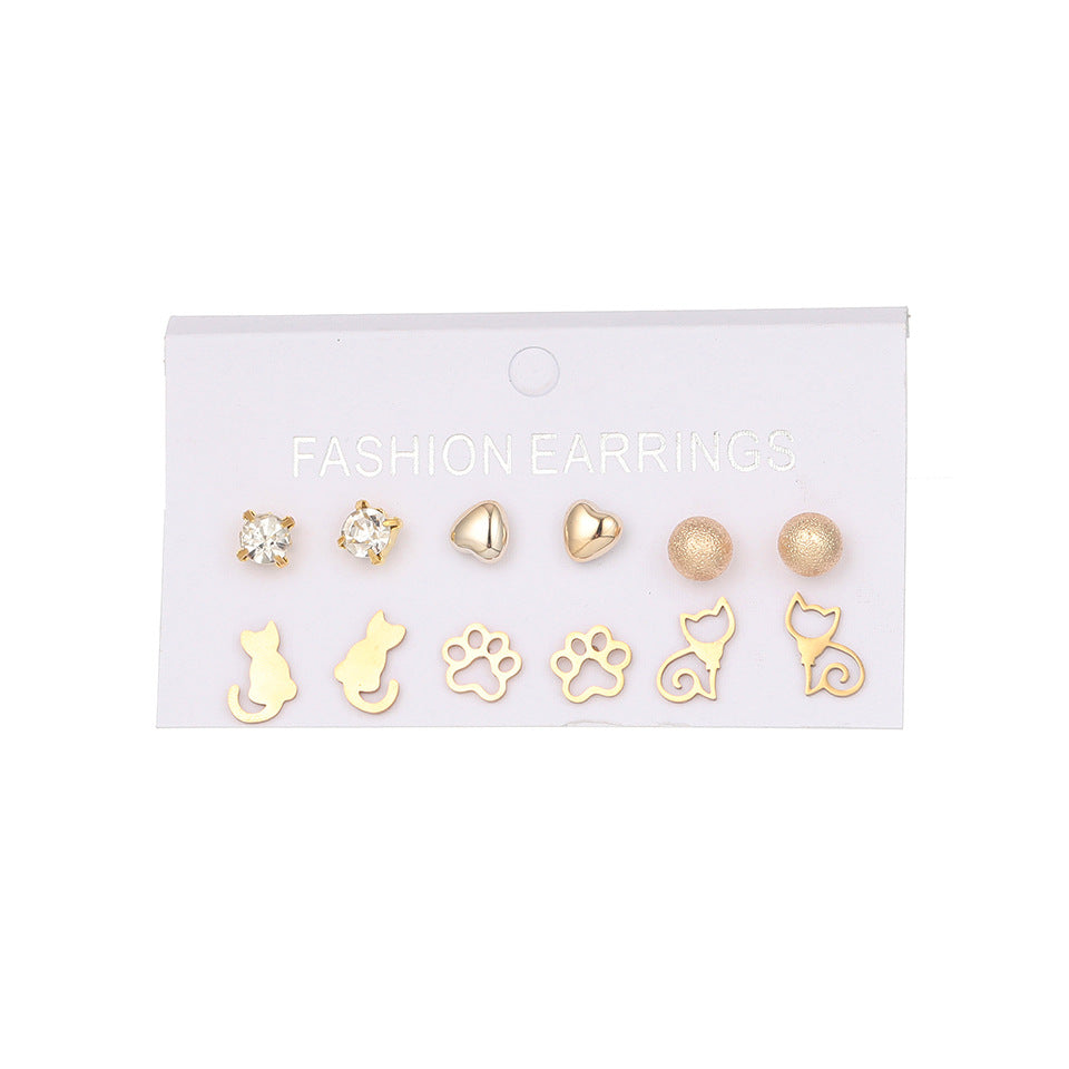 Women's Bohemian Tassel Earrings – 3-Piece Set