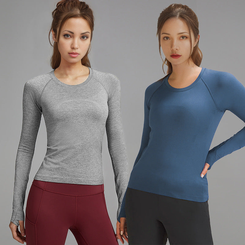 Women's Raglan Long-Sleeve Sports Yoga Top