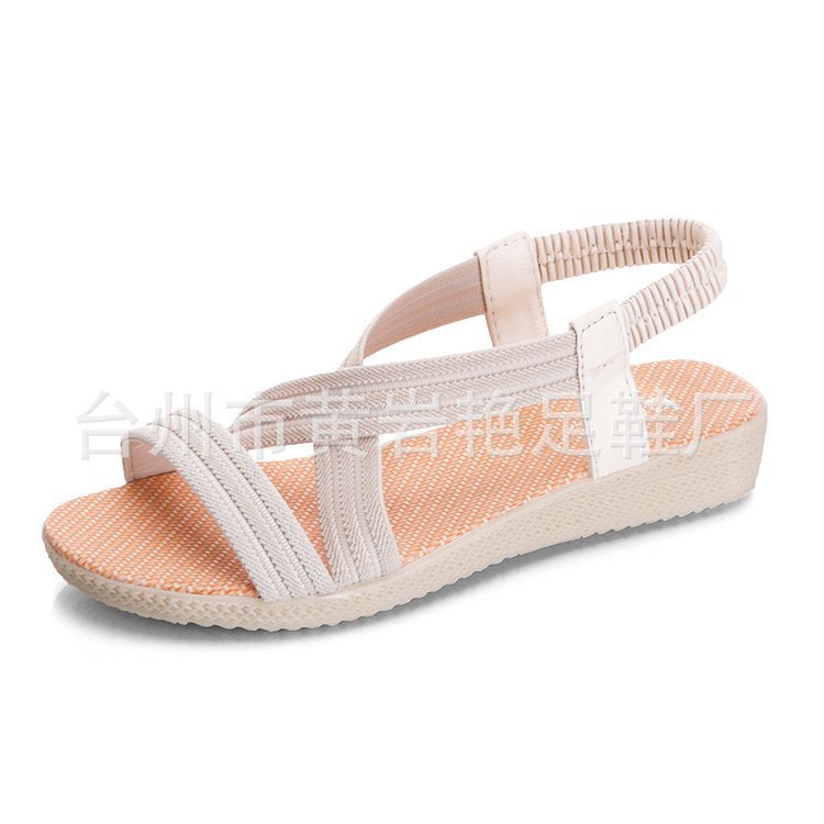 Women's Flat Wedge Toe Sandals
