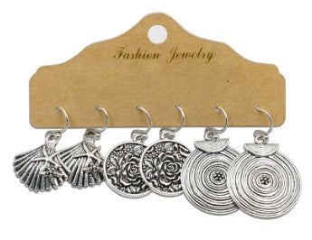Women's Bohemian Vintage Leaf Tassel Earrings