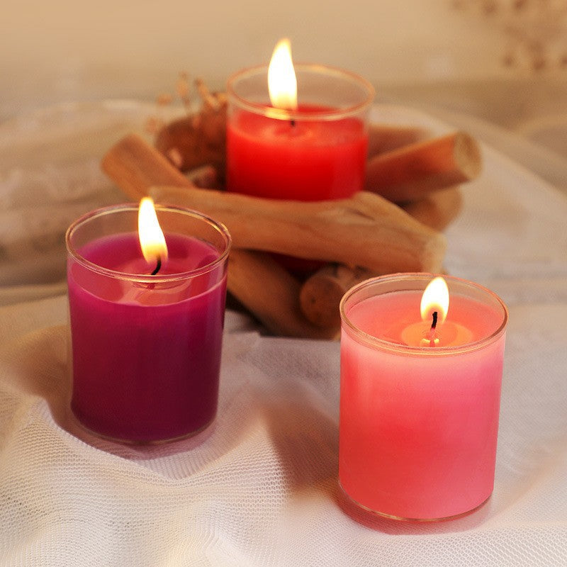 Low-Temperature Flame Retardant Cup Candles