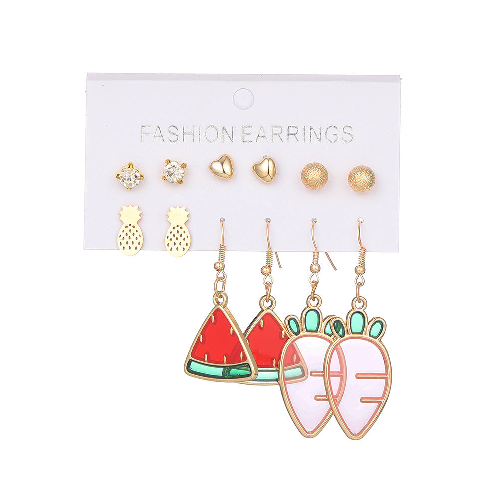Women's Bohemian Tassel Earrings – 3-Piece Set