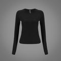 Women's Raglan Long-Sleeve Sports Yoga Top