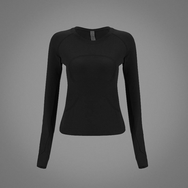 Women's Raglan Long-Sleeve Sports Yoga Top
