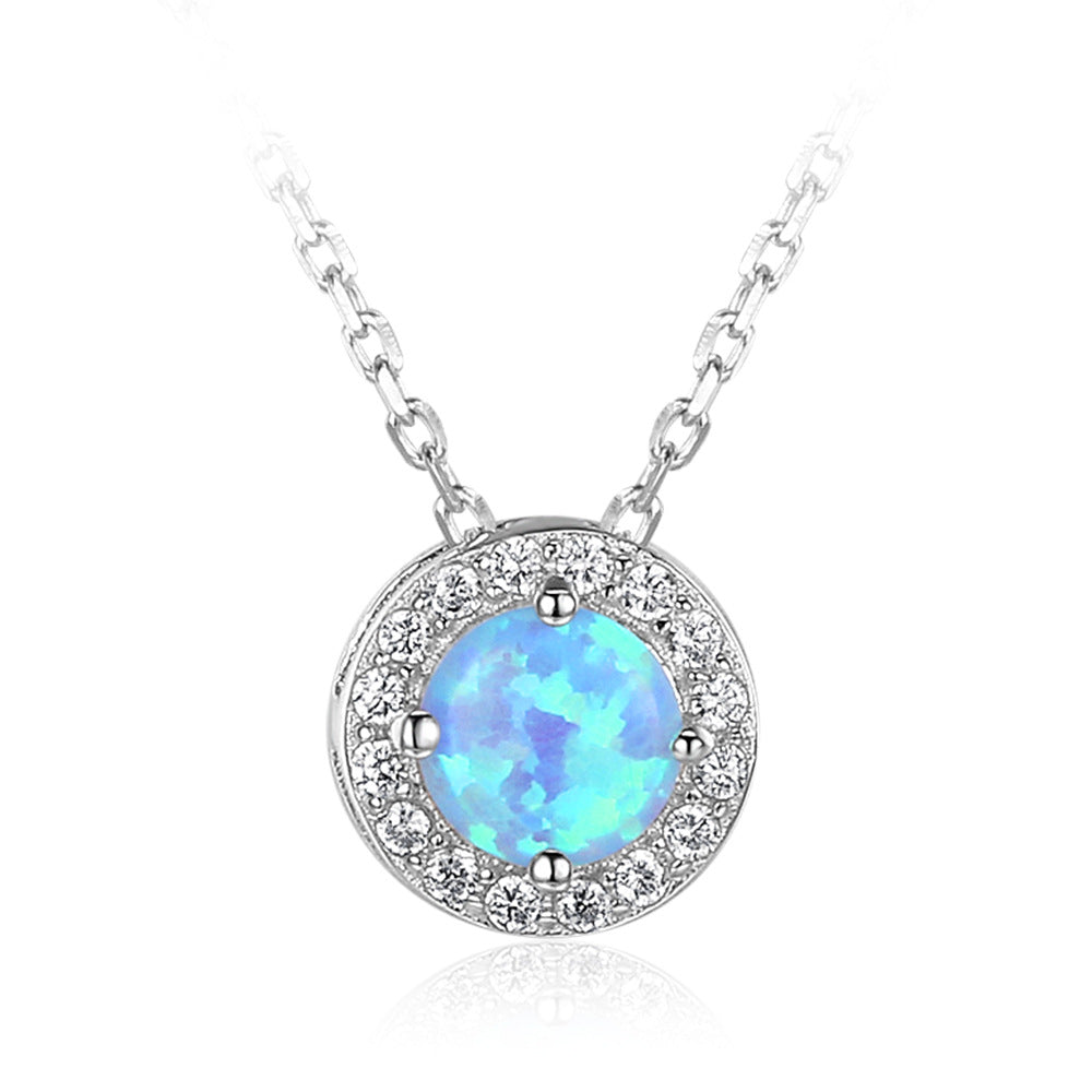 Women's 925 Sterling Silver Gemstone Jewelry Set