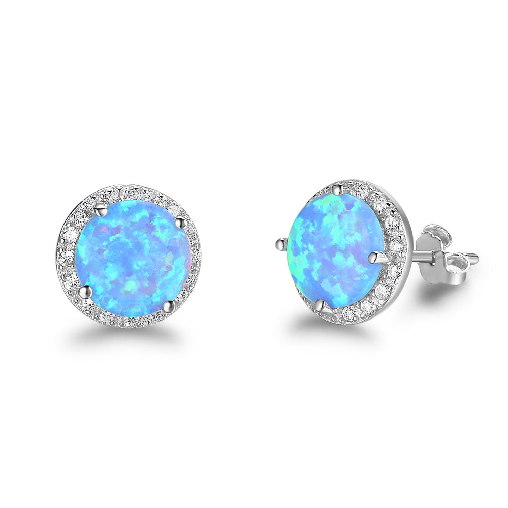 Women's 925 Sterling Silver Gemstone Jewelry Set