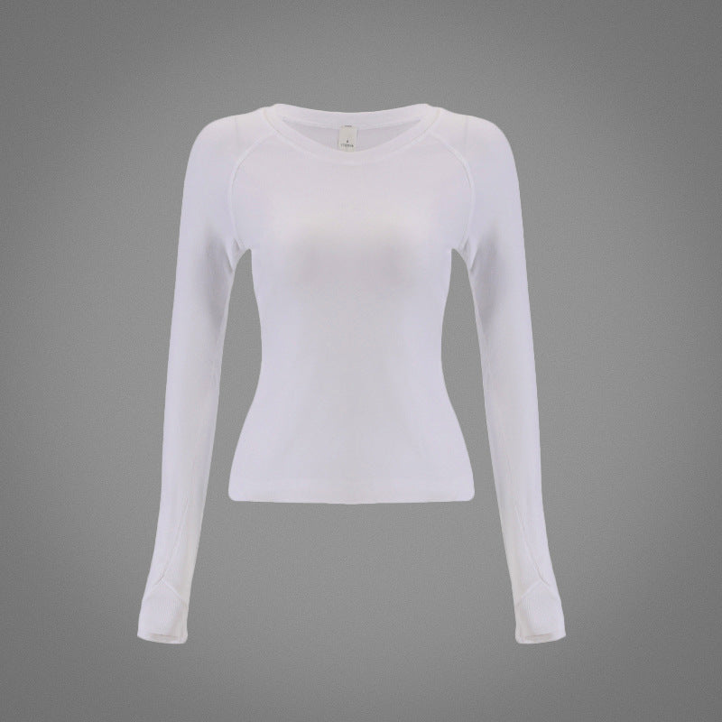 Women's Raglan Long-Sleeve Sports Yoga Top