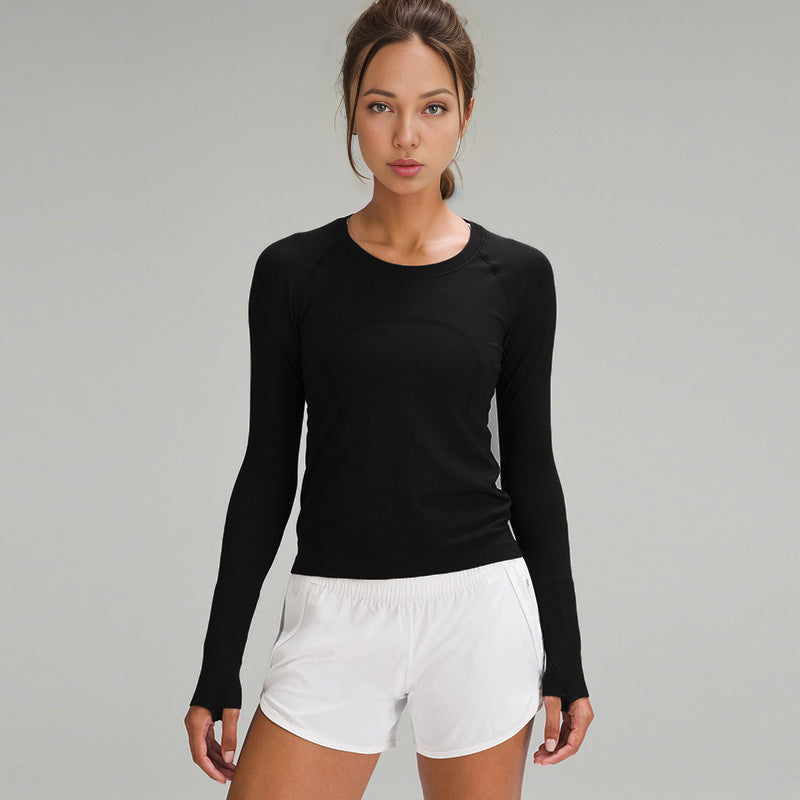 Women's Raglan Long-Sleeve Sports Yoga Top