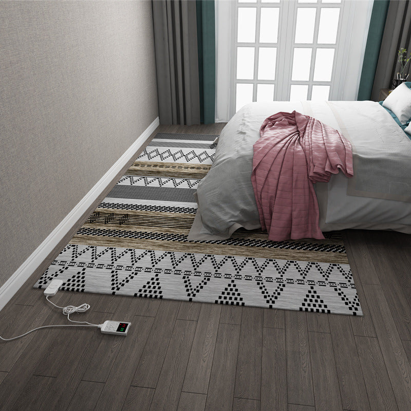 Flocked Graphene Electric Heating Carpet