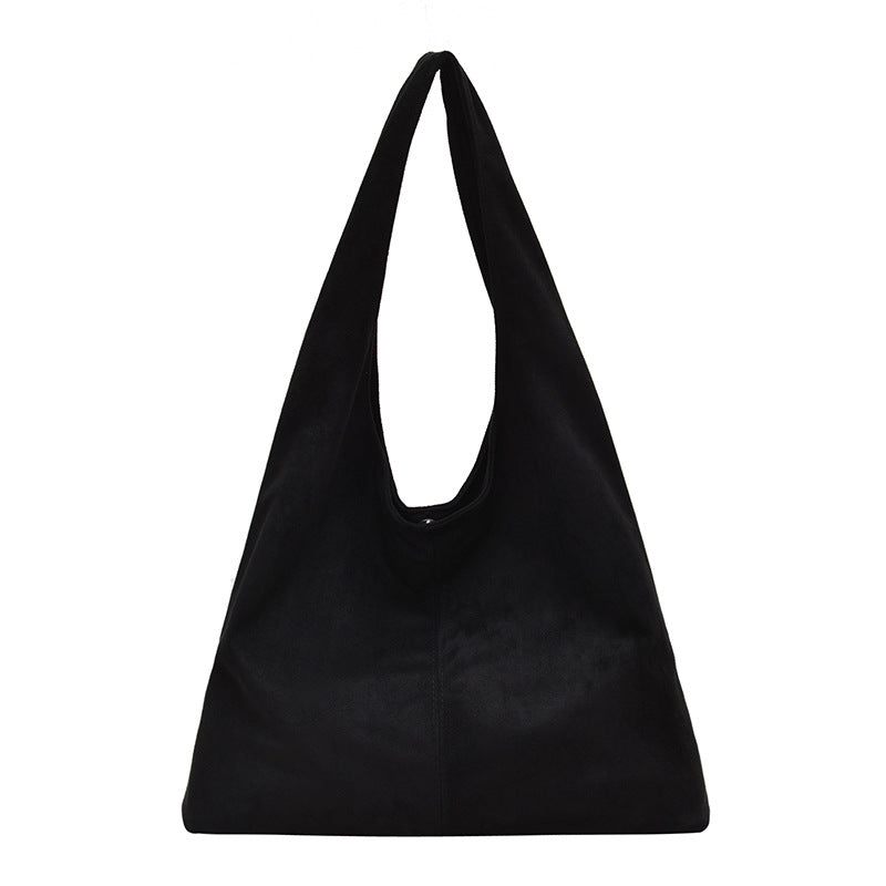 Women's Large-Capacity Plush Tote Bag