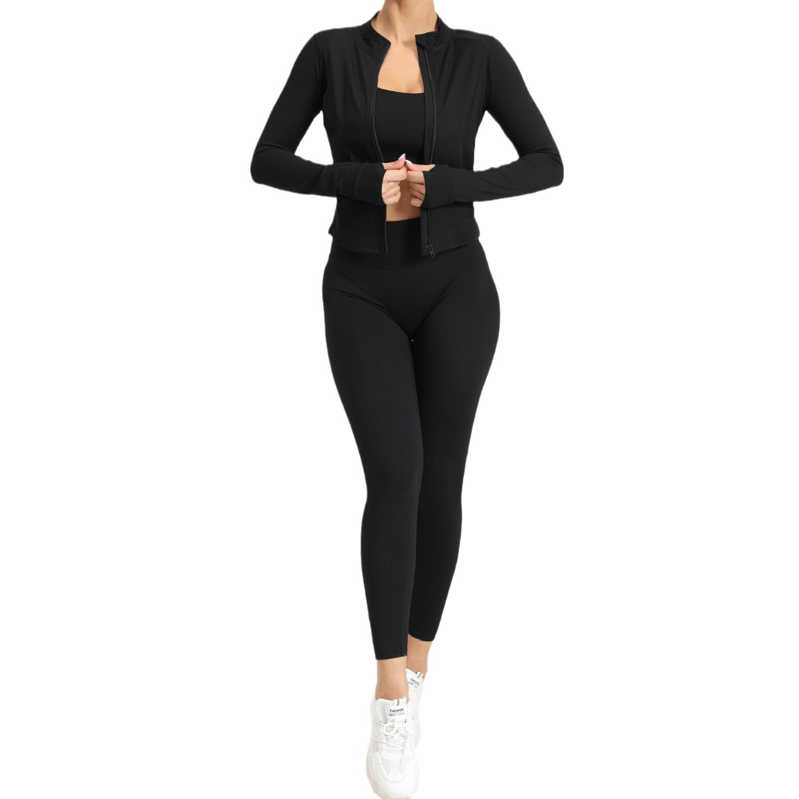 Women's 3-Piece Winter Sports Yoga Suit