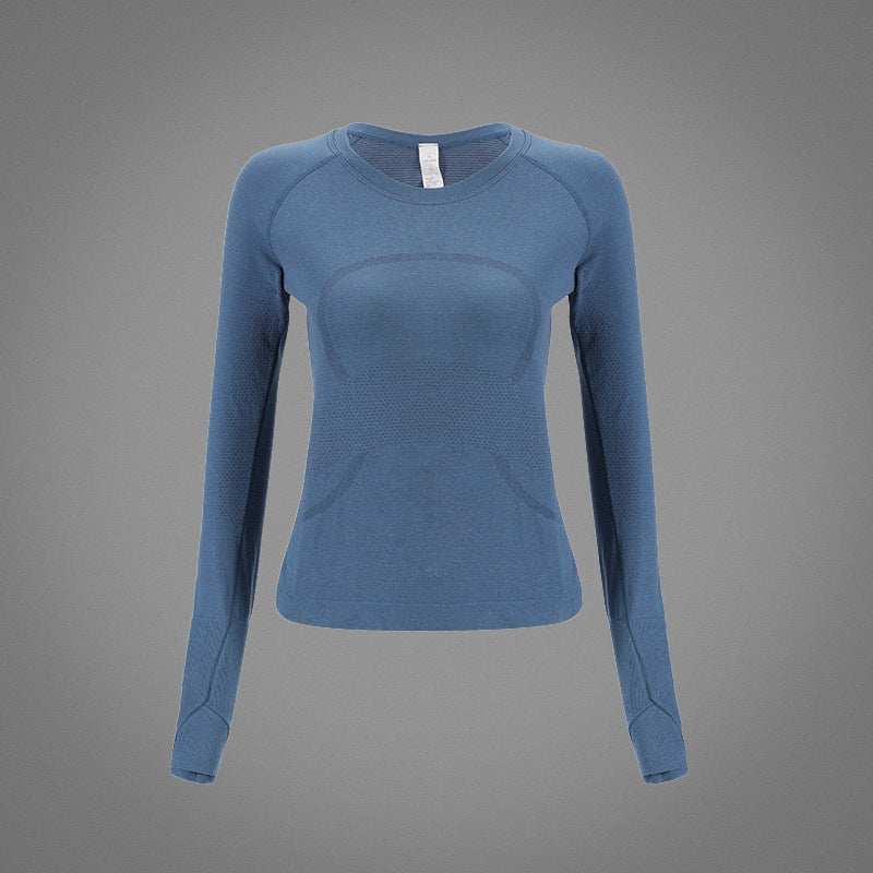 Women's Raglan Long-Sleeve Sports Yoga Top