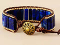 Women's Bohemian Imperial Stone Square Woven Bracelet